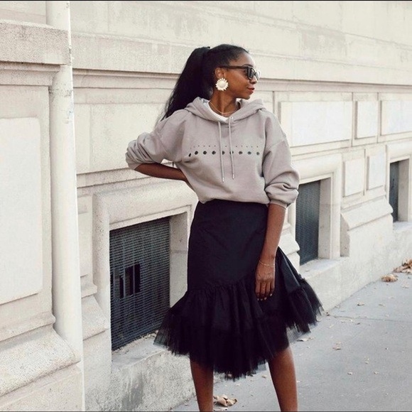 WICKED outfit! Sandra Mansour x H&M tulle high waist skirt - Picture 10 of 11